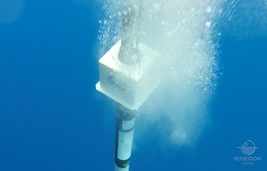 Argo Float during deployment