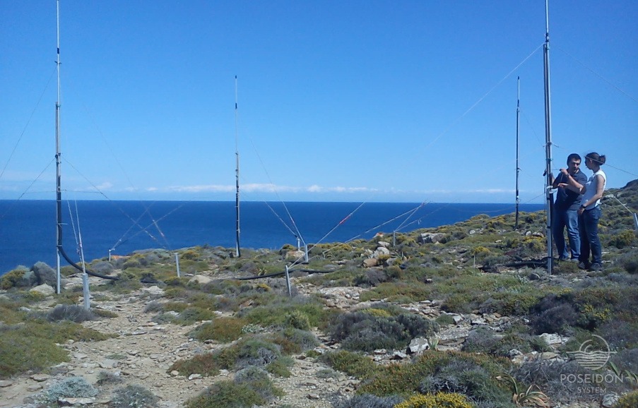 HF Radar’s antennas system at Fisini site