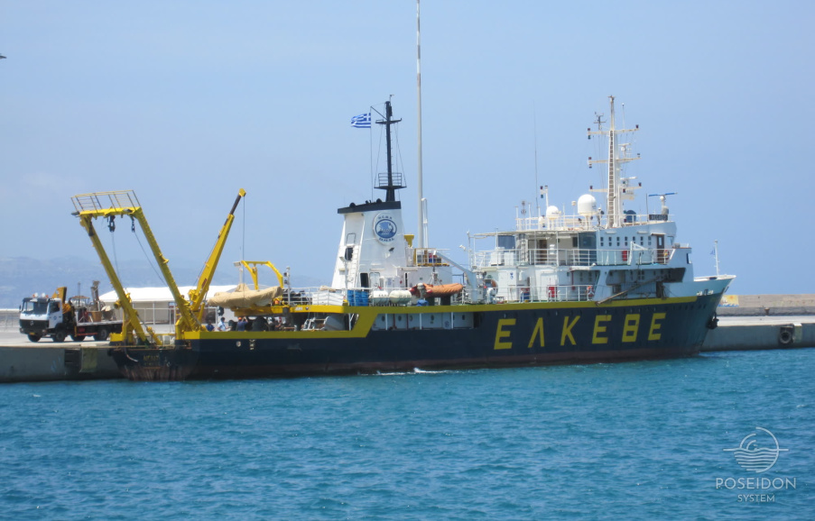 HCMR's Research Vessel AEGAEO