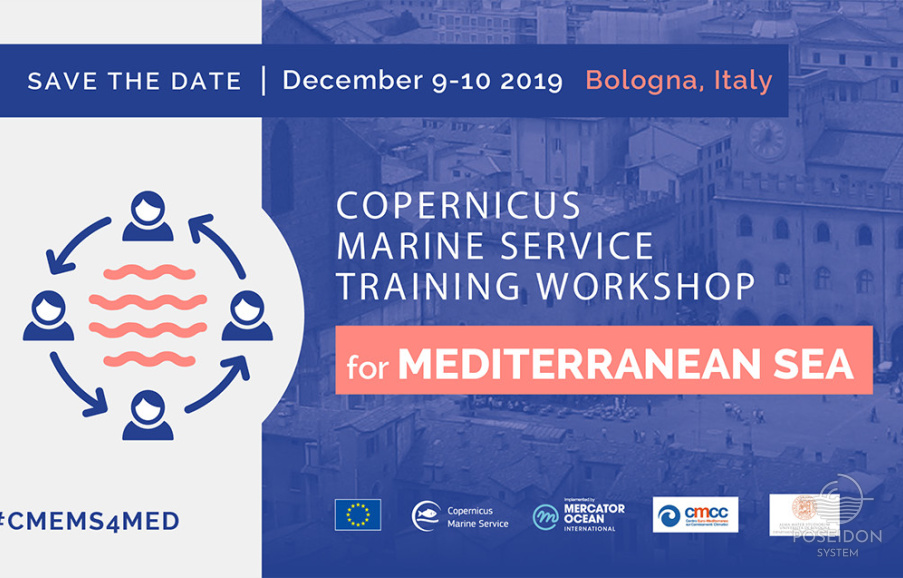 CMEMS MED Training workshop, Bologna, Italy, December 2019