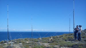 HF Radar’s antennas system at Fisini site