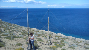 HF Radar’s antennas system at Fisini site