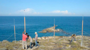 ΗF Radar’s antennas system at Plaka site