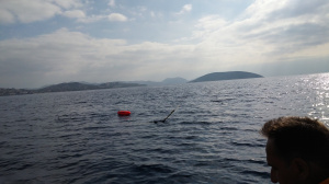 Glider test mission at Saronikos Gulf