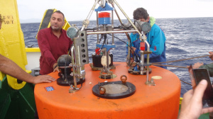 Recovery of the autonomous seabed platform that was deployed close to Pylos buoy (November 2014)