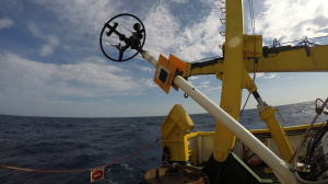 Athos buoy just recovered (June 2018)