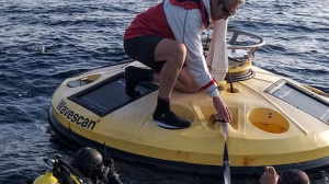 Installation of a radioactivity sensor in Athos station (November 2019)