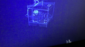 The platform as seen by ROV's camera (May 2018)