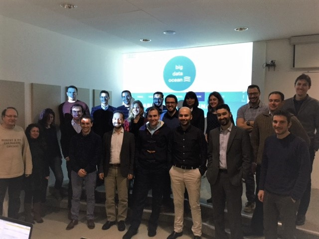 Συνάντηση έναρξης του προγράμματος BigDataOcean, Ιανουάριος 2017