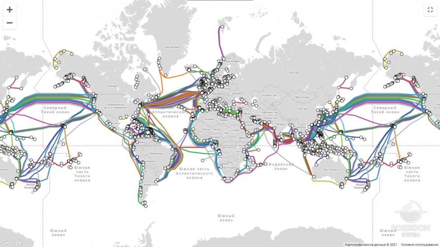 Submarine Cable Map