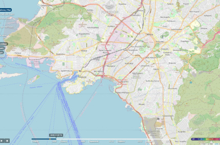 OpenStreetMap στα τελευταία επίπεδα μεγέθυνσης του χάρτη