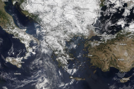 True color satellite image - NASA’s NOAA-20 satellite